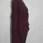 Free People Saffron Sweater Pomegranate Wine L