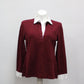 Lands End Womans Top Red XL Pre-Owned 1037U80E