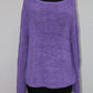 STYLE CO WOMEN'S SCOOP NECK SWEATER, PURPLE, SIZE SMALL - NEW WITHOUT TAG 10660