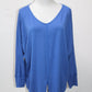 Zac & Rachel Women's Top Blue L Pre-Owned