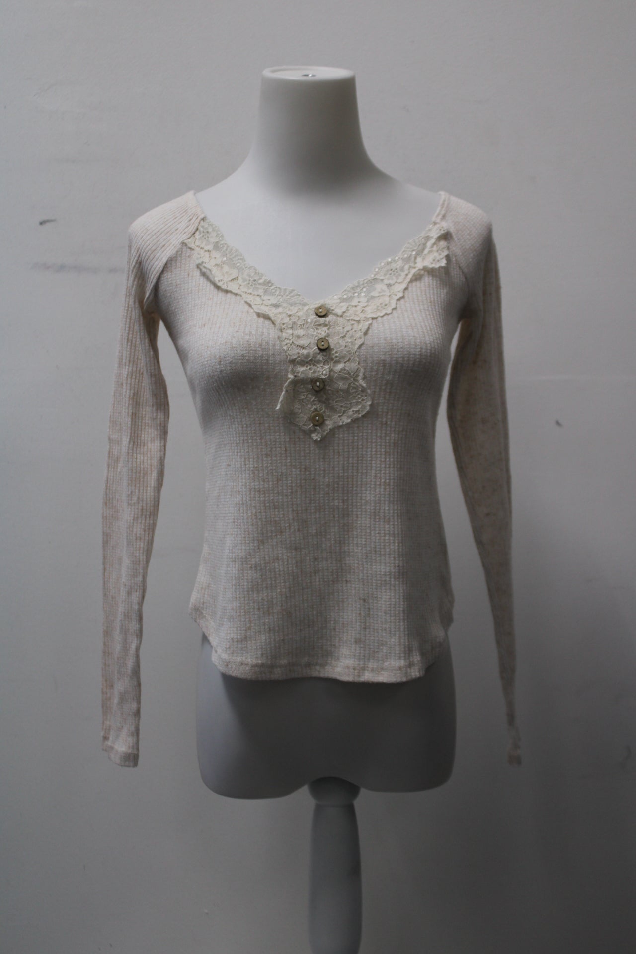 Mi Ami Women's Top Beige XS Pre-Owned