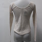 Mi Ami Women's Top Beige XS Pre-Owned