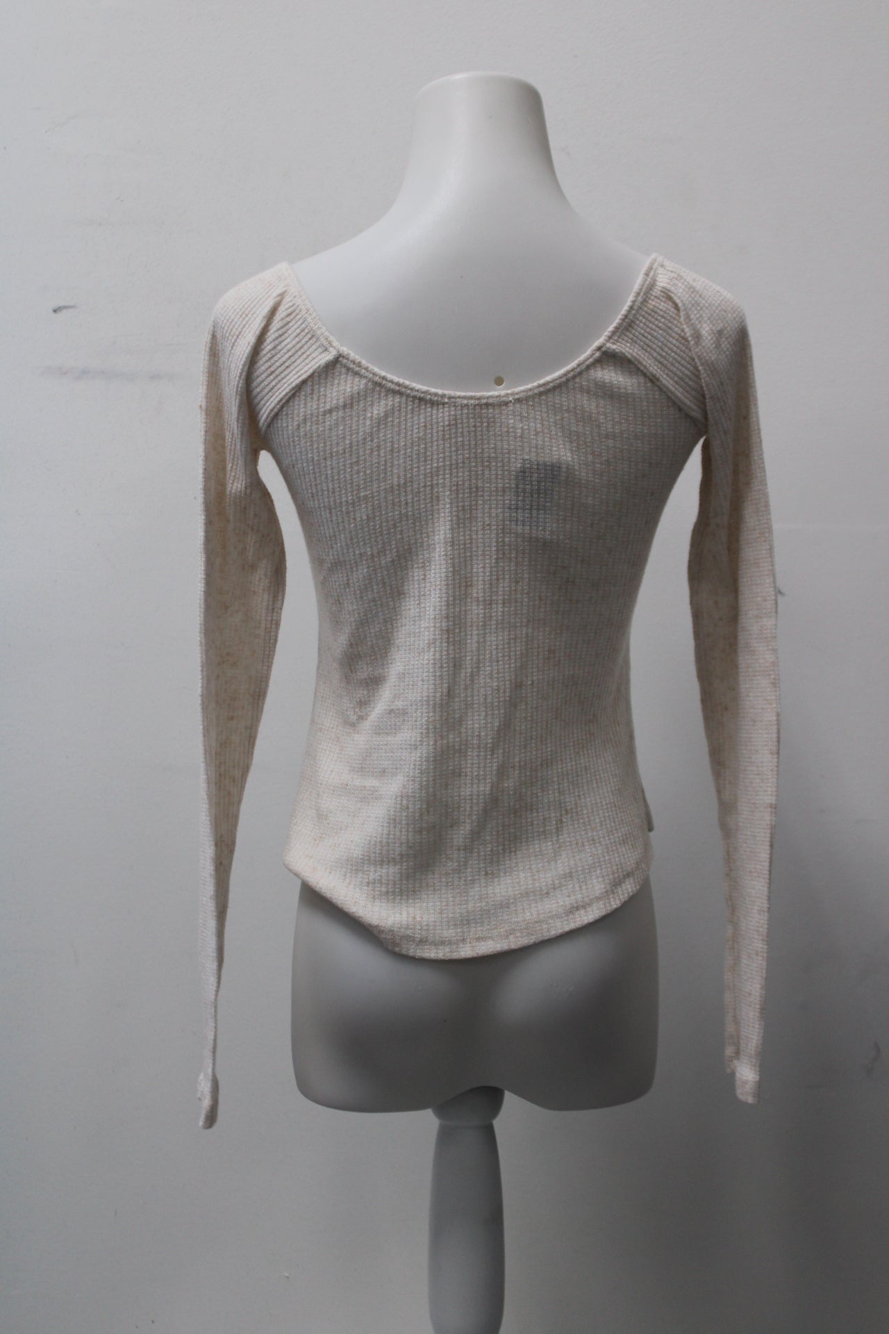 Mi Ami Women's Top Beige XS Pre-Owned