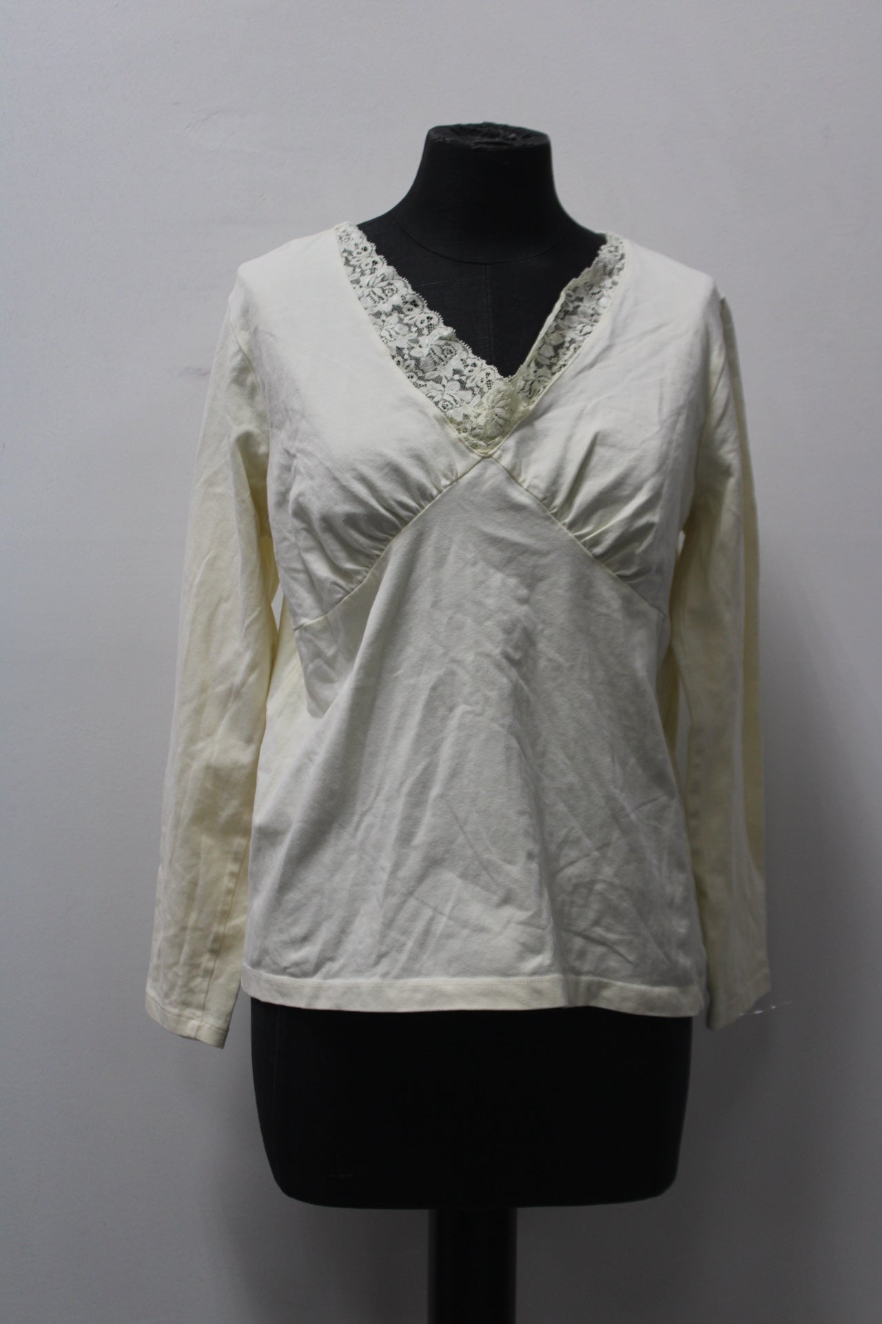 Child Women's Top Beige L Pre-Owned