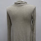 Kim & Cami Women Cowl Neck T-Shirt, Cream, Medium - Pre-Owned 1014UA3C