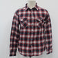 Xi Deng Men's Flannel Shirt Red S Pre-Owned