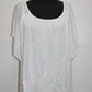 Michael Kors Scoop-Neckline Top White S