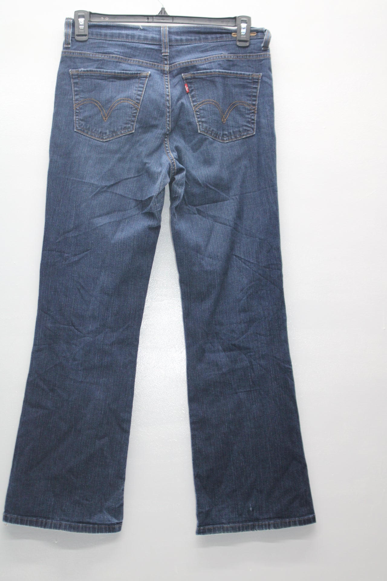 Levi's Women's Jeans Perfectly Slimming Boot Cut Blue 10S Pre-Owned