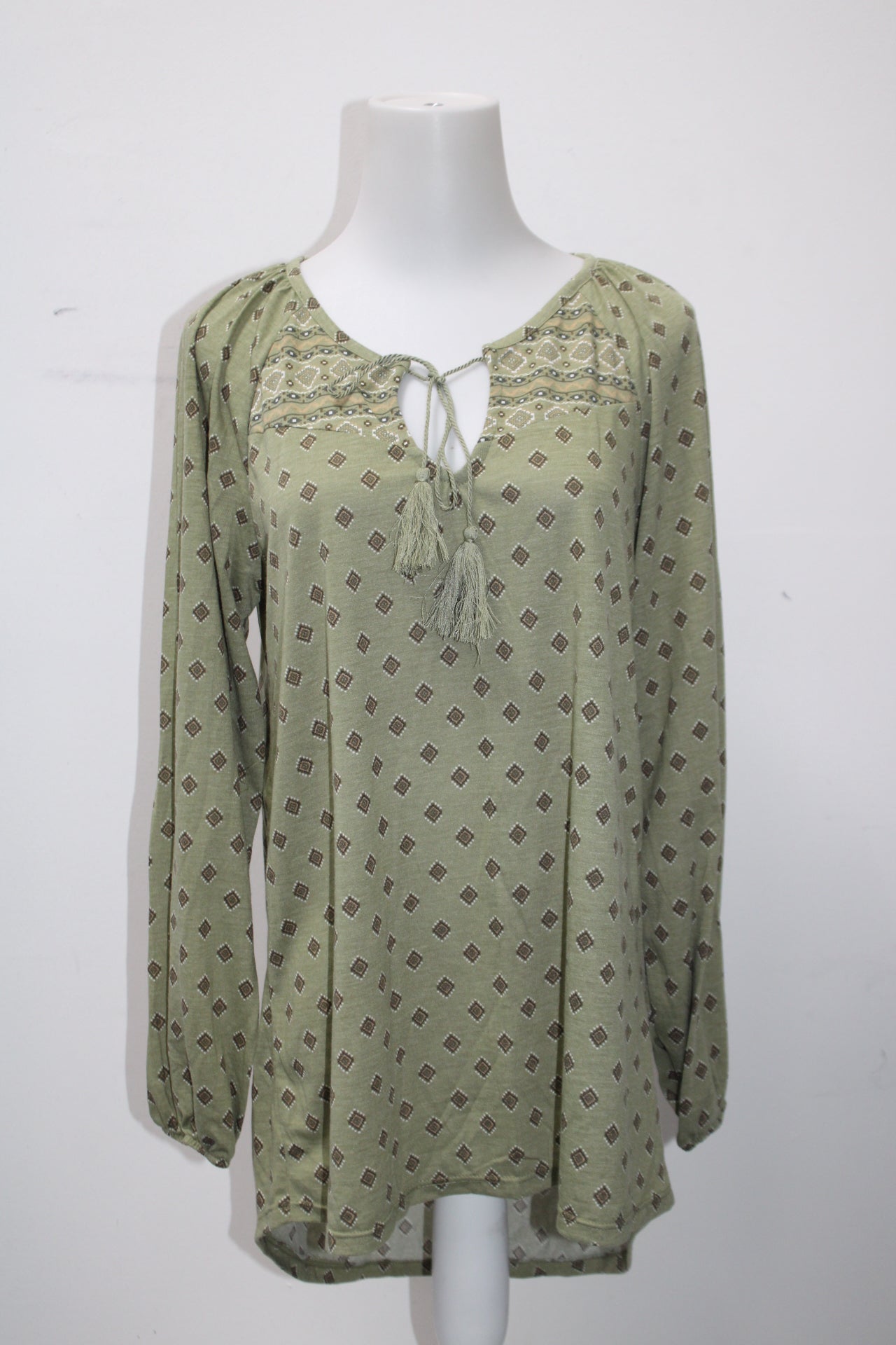 Faded Glory Women's Top Green M Pre-Owned