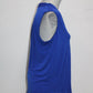 Charter Club Womens  Pleated Sleeveless Top Blue PL