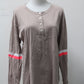 Pink Victoria's Secret Women's Top Beige XS Pre-Owned