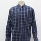 Hathaway Men's Flannel Shirt Navy L Pre-Owned