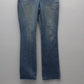 Faded Glory Women's Jeans Boot Blue 10A Pre-Owned