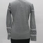 Tommy Hilfiger Cotton V-Neck Fair Isle Sweate Med Htrgy Multi XS