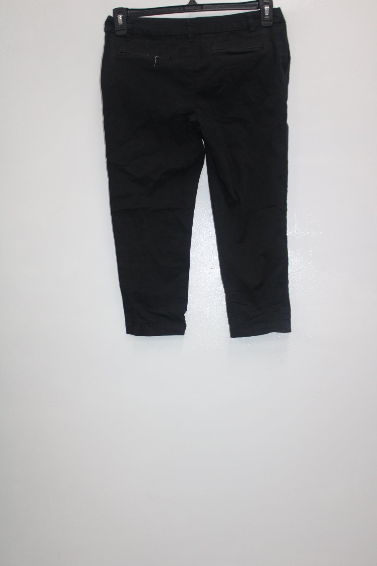 Faded Glory Women's Capri Black 4 Pre-Owned