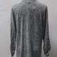 Olivia Blu Women's Top Gray M Pre-Owned