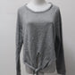 Wet Seal Women's Top Gray L Pre-Owned