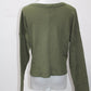 Rebel Society Women's Top Green XL Pre-Owned