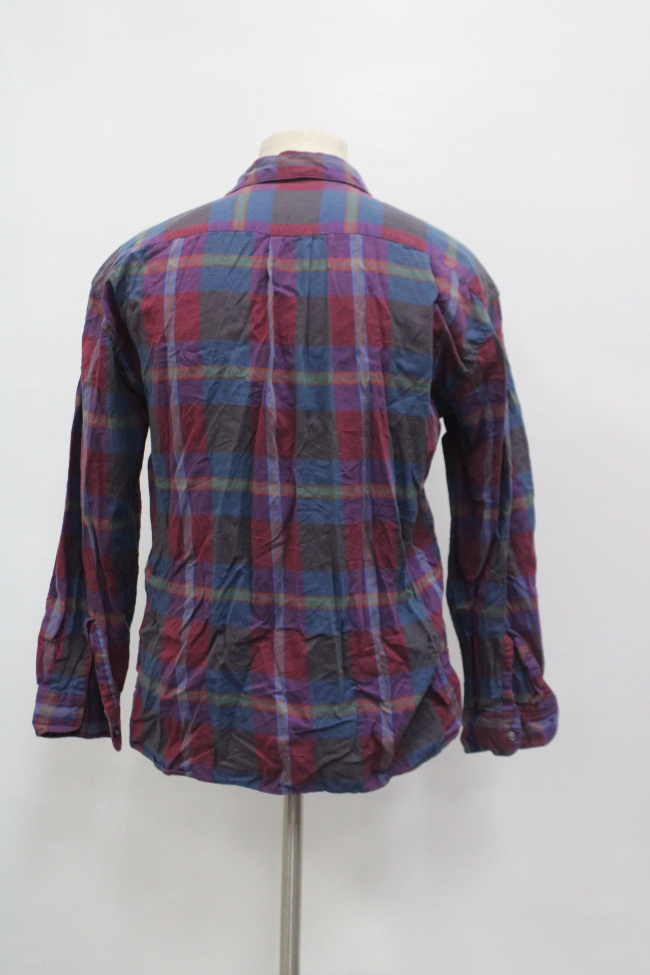 Perry Ellis Men's Flannel Shirt Multicolor M Pre-Owned