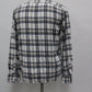 American Eagle Men's Flannel Shirt Beige M Pre-Owned