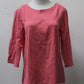 Croft & Barrow Women's Top Peach L Pre-Owned