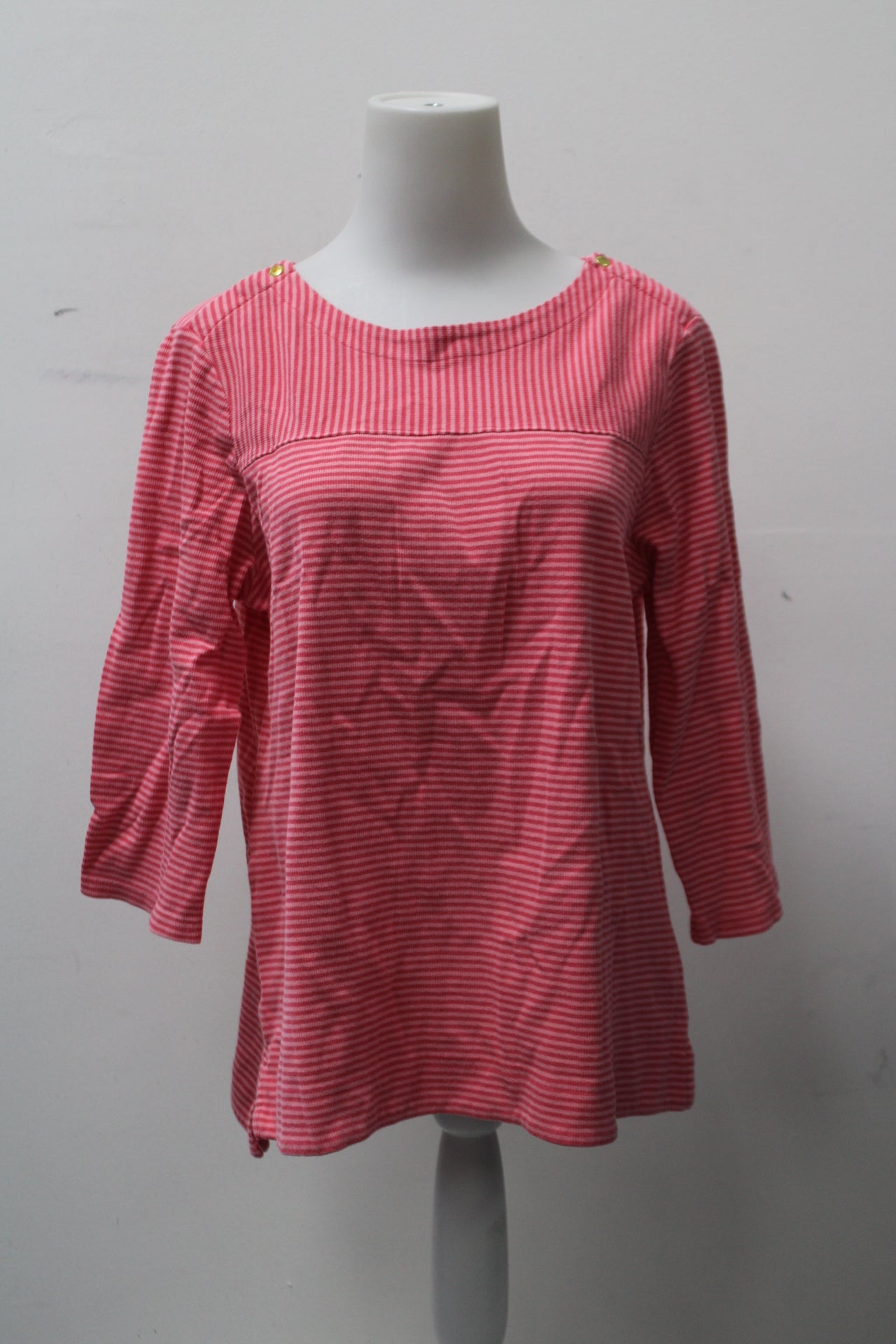 Croft & Barrow Women's Top Peach L Pre-Owned