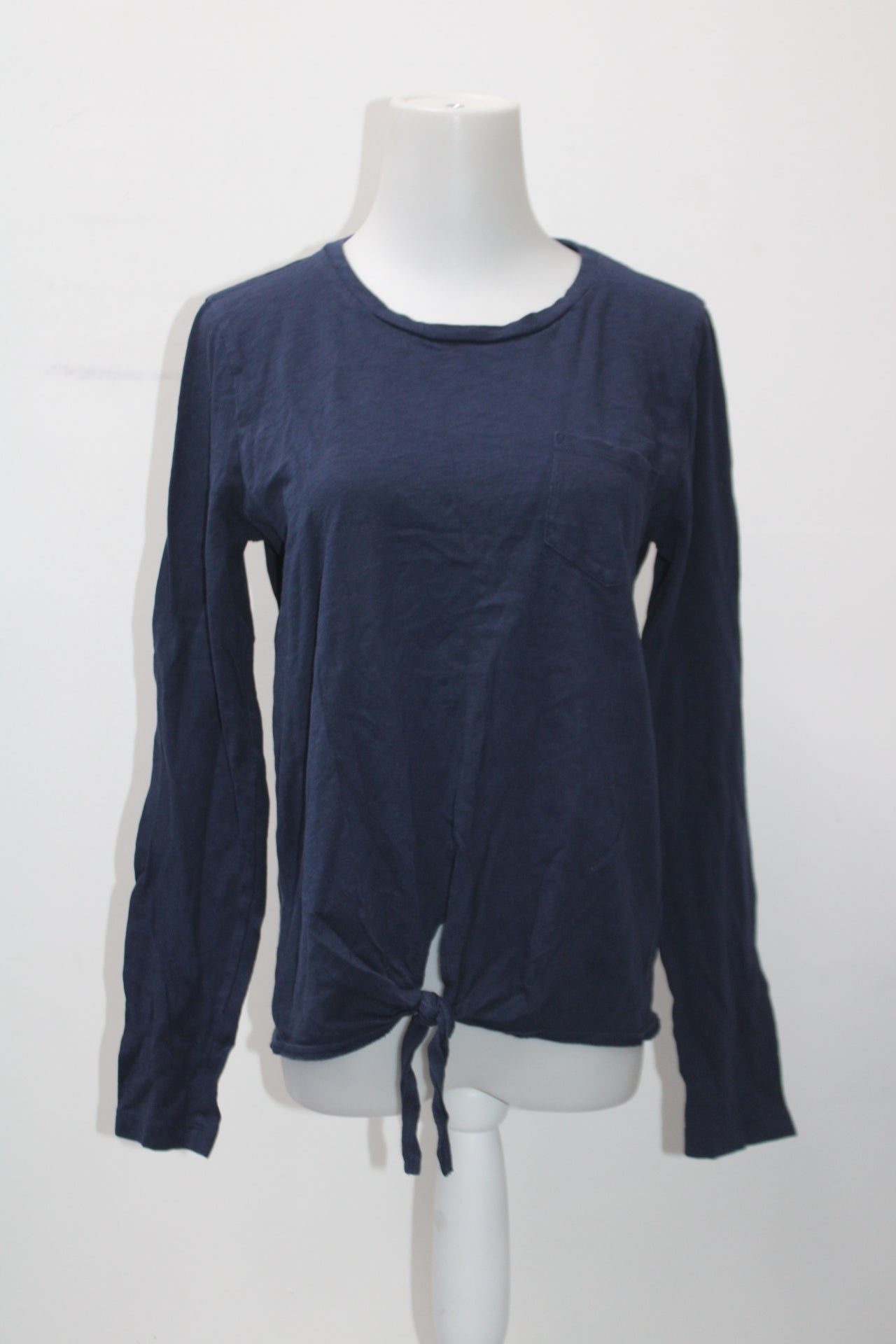 Mercantile Women's Top Blue M Pre-Owned