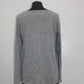 Mossimo Women Blouse Gray L Pre-Owned