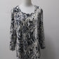 JM Collection Women's Top White XL Pre-Owned
