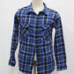 Open Trails Men's Flannel Shirt Blue M Pre-Owned