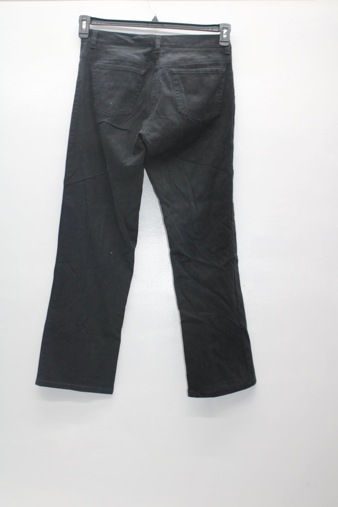 Jones NY Women's Jeans Stretch Black 8 Pre-Owned