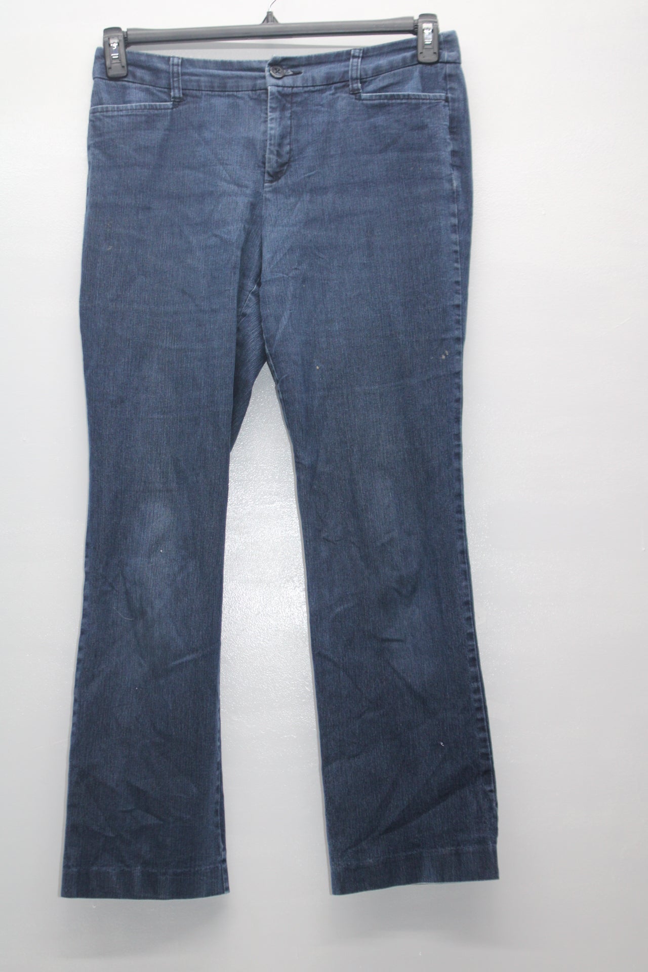 St.Johns Bay Women's Jeans Straight Leg Blue 10 Pre-Owned