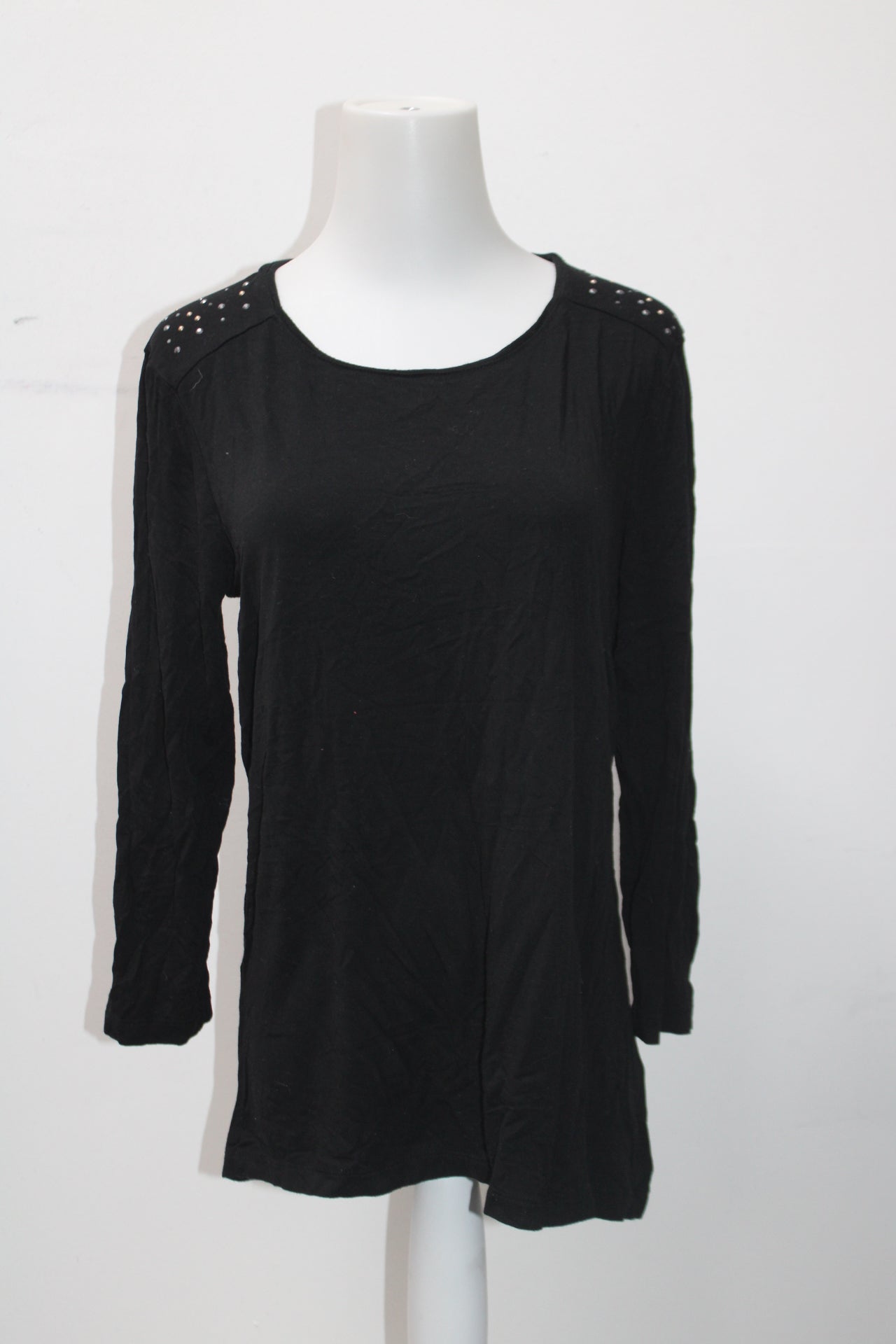 Faded Glory Women's Top Black M Pre-Owned