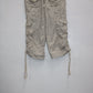 Almost Famous Women's Capri Beige 6 Pre-Owned