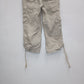 Almost Famous Women's Capri Beige 6 Pre-Owned