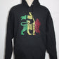 LOS ANGELES POP ART MENS HOODIE, BLACK, XL - NEW WITHOUT TAG