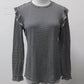 Cha cha vente Whit Women's Top Black PM Pre-Owned