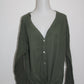 Kim & Cami Women's Top Green L Pre-Owned
