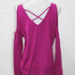 Ezpress Women's Top Pink XS Pre-Owned