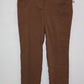 JM Collection Women's Regular Length Curvy-Fit Pants Brown 16