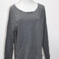 Old Navy Women's Top Gray M Pre-Owned