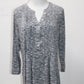 Croft & Barrow Women's Top Gray PL Pre-Owned