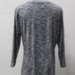 Croft & Barrow Women's Top Gray PL Pre-Owned