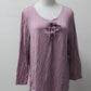 Soho Women's Top Pink XL Pre-Owned