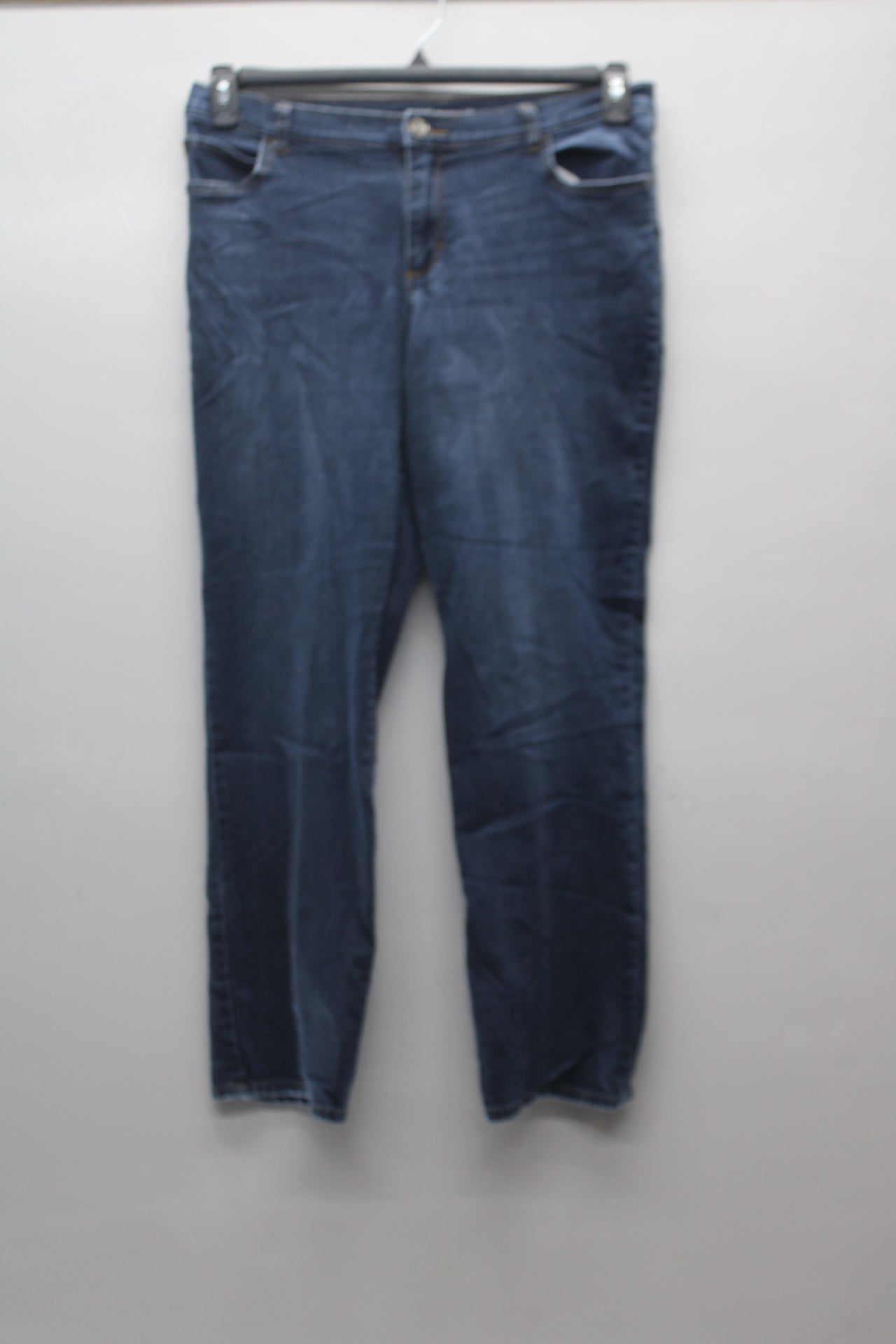 Lee Women's Jeans Relaxed Fit Blue 12M Pre-Owned