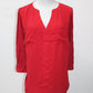 Soho Women's Top Red M Pre-Owned