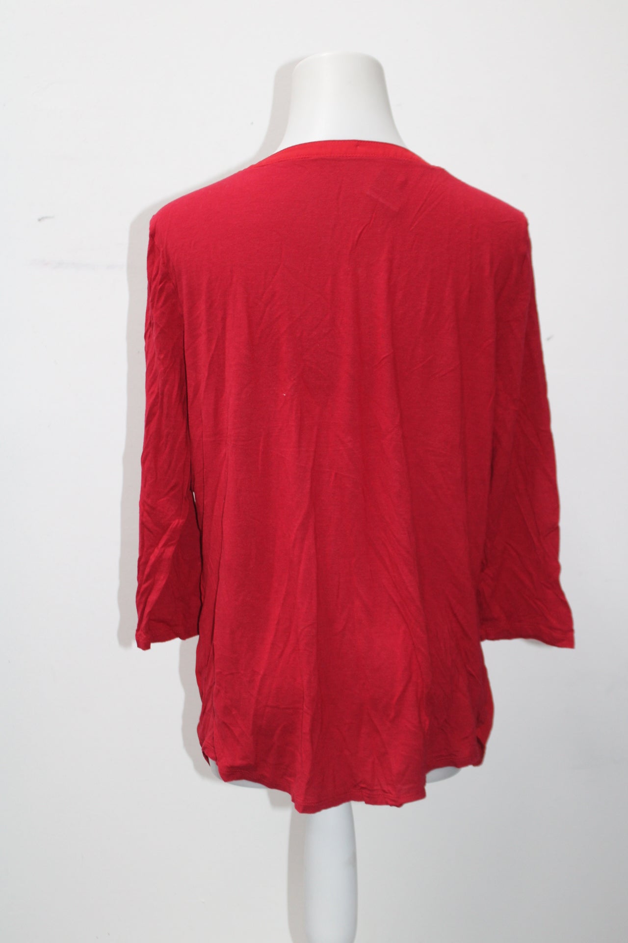 Soho Women's Top Red M Pre-Owned