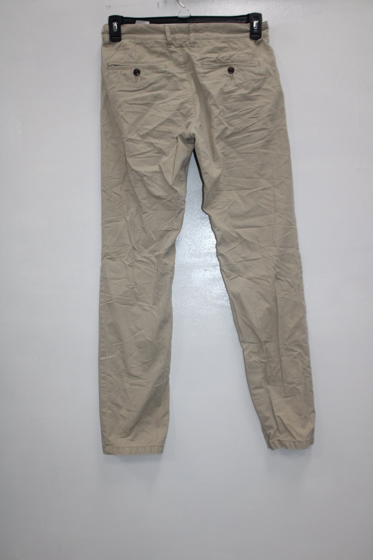 H&M Men's Pants Slim Fit Beige 29 Pre-Owned