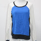 Express Women's Top Blue M Pre-Owned