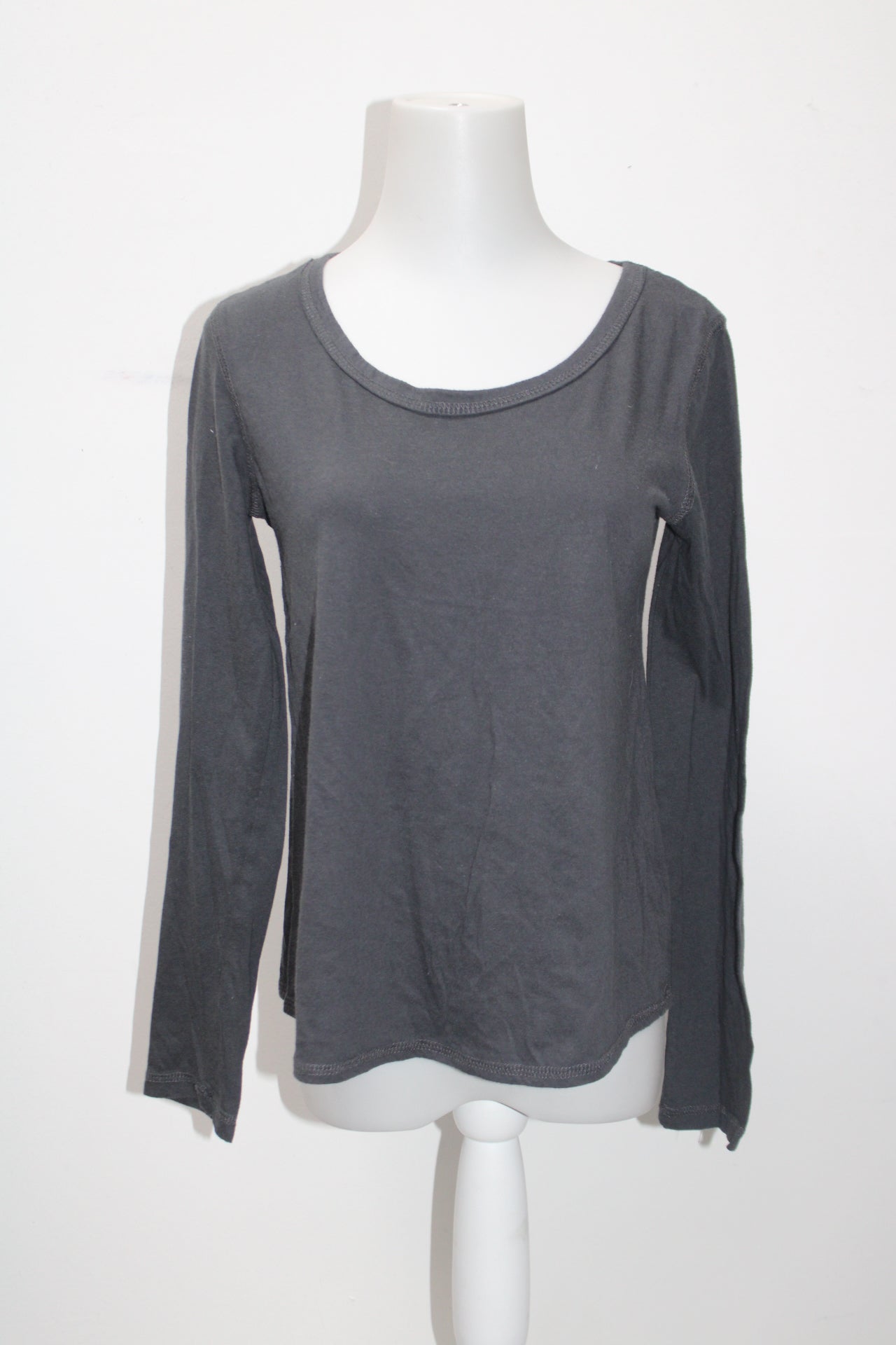 Xhilaration Women's Top Gray M Pre-Owned